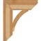 Ekena Millwork Thorton Slat Rough Sawn Bracket, Western Red Cedar, 6"W x 22"D x 26"H BKT06X22X26THR06RWR - alternate 2